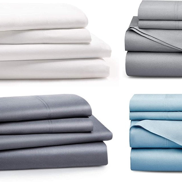 BETTER SLEEP 100% BAMBOO COOLING SHEETS AND PILLOWCASE SET