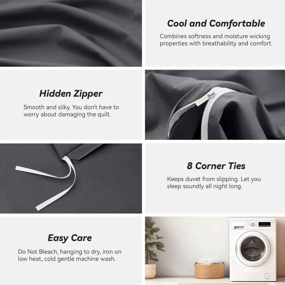 NEW! Eucalyptus Lyocell Cotton Silky and Breathable Weighted Blanket Cover - BETTER SLEEP - Canada's Premium Weighted Blanket