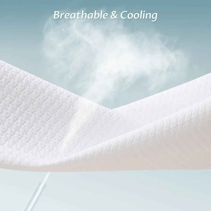 Waterproof Cooling Mattress Protector | Breathable, Noiseless Deep Pocket Fit - BETTER SLEEP - Canada's Premium Weighted Blanket