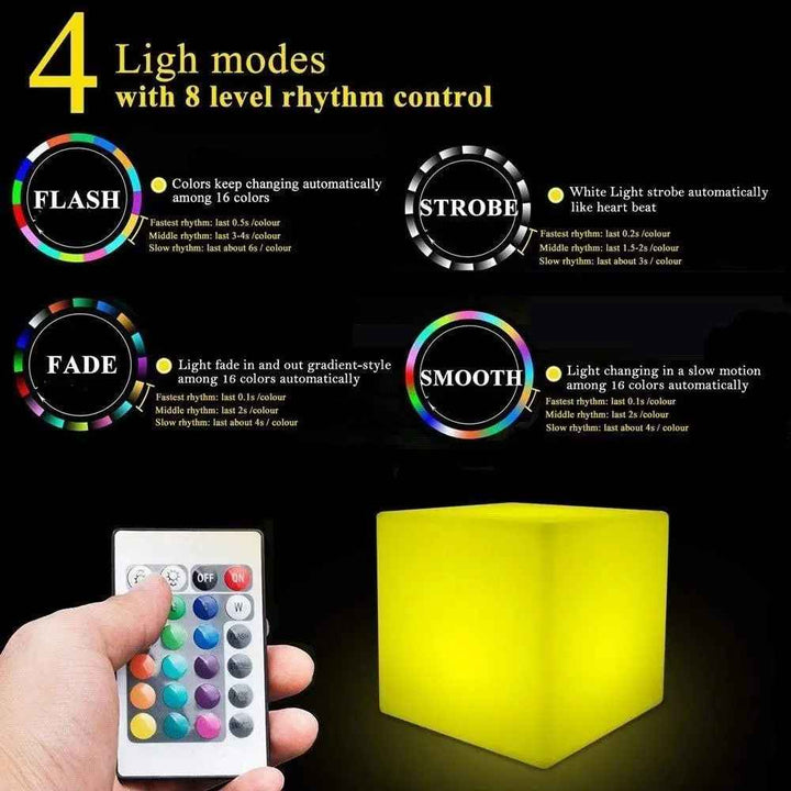 LED CUBE - Mood & sensory lights - BETTER SLEEP - Canada's Premium Weighted Blanket