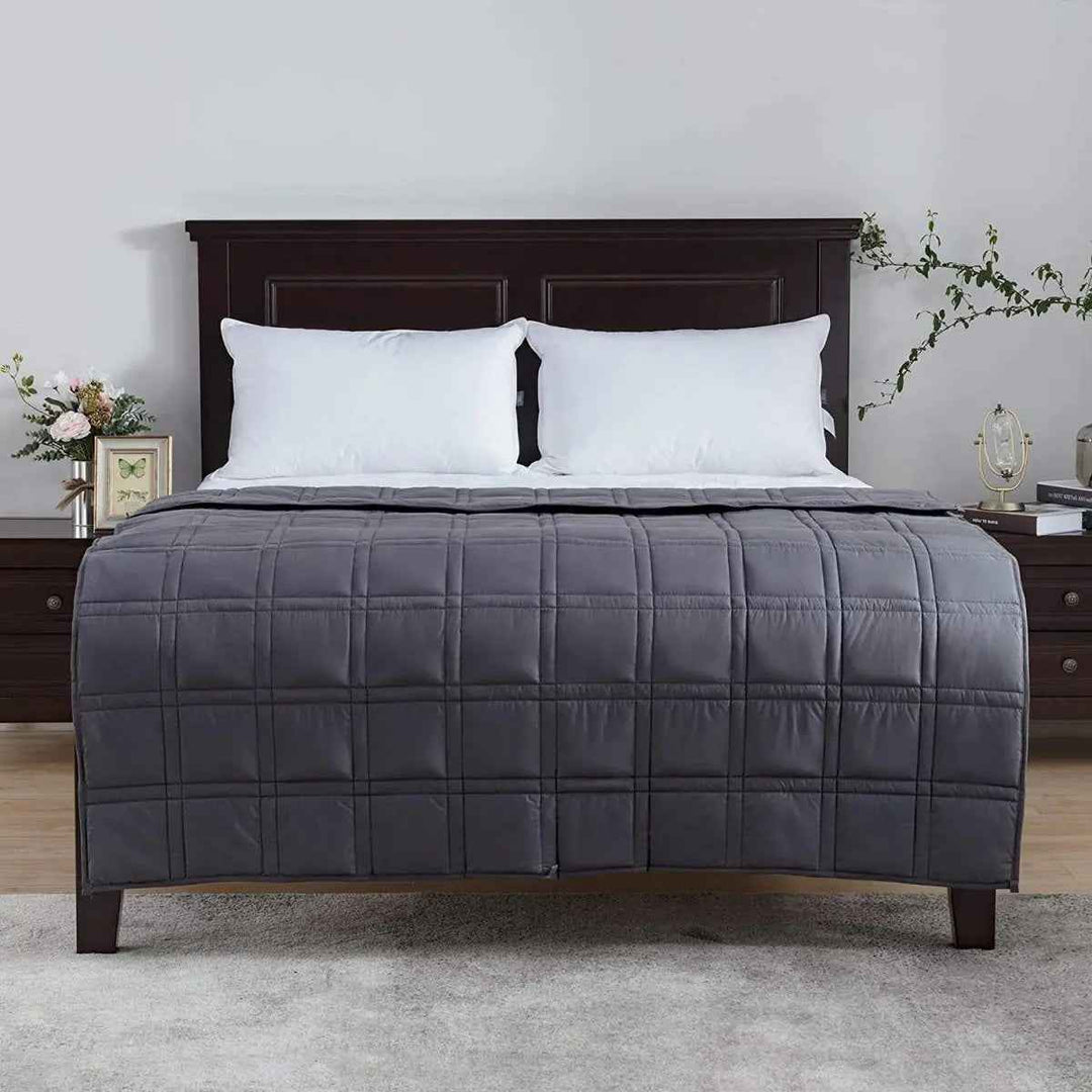 Premium Cooling Weighted Bamboo Blanket Therapy Set 3.0 - Iced Bamboo Comfort - BETTER SLEEP - Canada's Premium Weighted Blanket