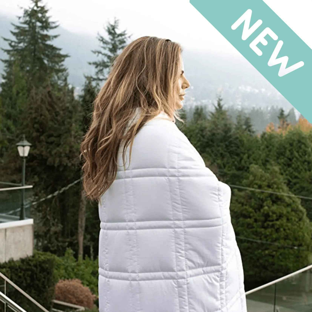 WEIGHTED BLANKET PREMIUM - Best Seller Weighted Blanket for Ultimate Comfort and Relaxation - BETTER SLEEP - Canada's Premium Weighted Blanket