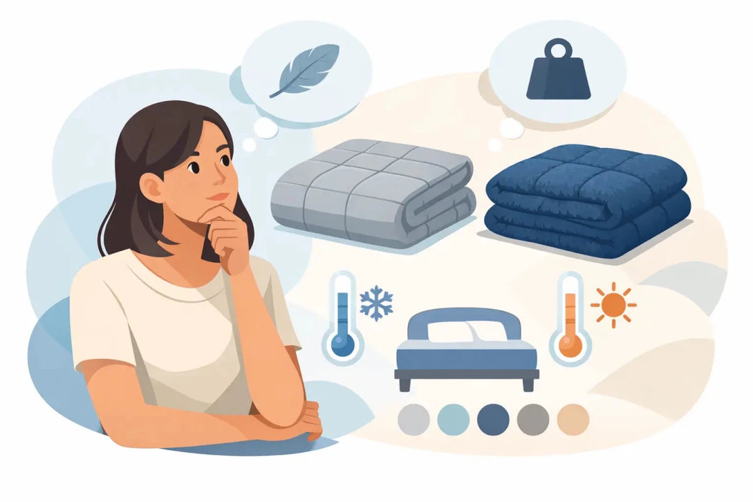 How to Pick the Right Weighted Blanket - BETTER SLEEP - Canada's Premium Weighted Blanket