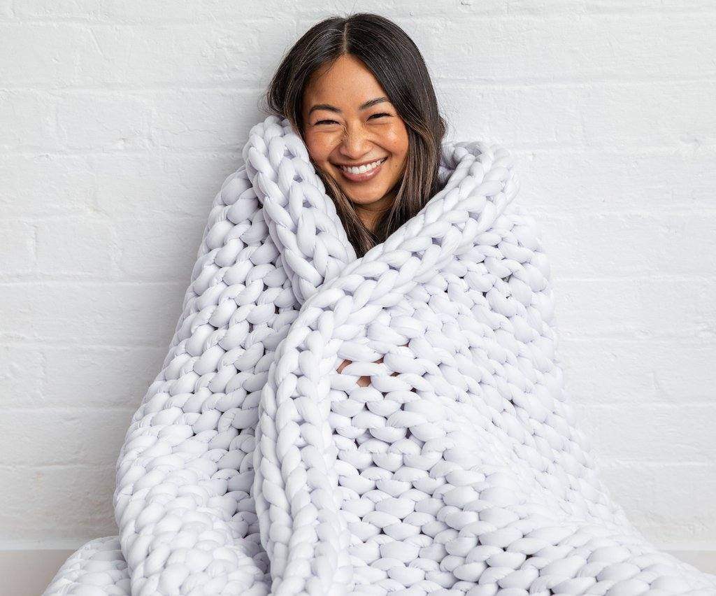 Knit Weighted Blankets - our favorites ! - BETTER SLEEP - Canada's Premium Weighted Blanket