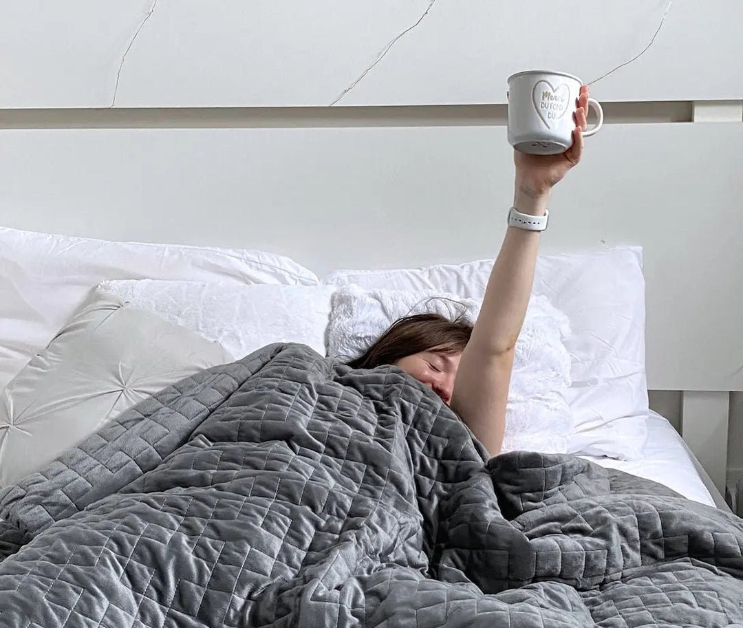 Learn how to become a morning person. Tips and tricks - BETTER SLEEP - Canada's Premium Weighted Blanket