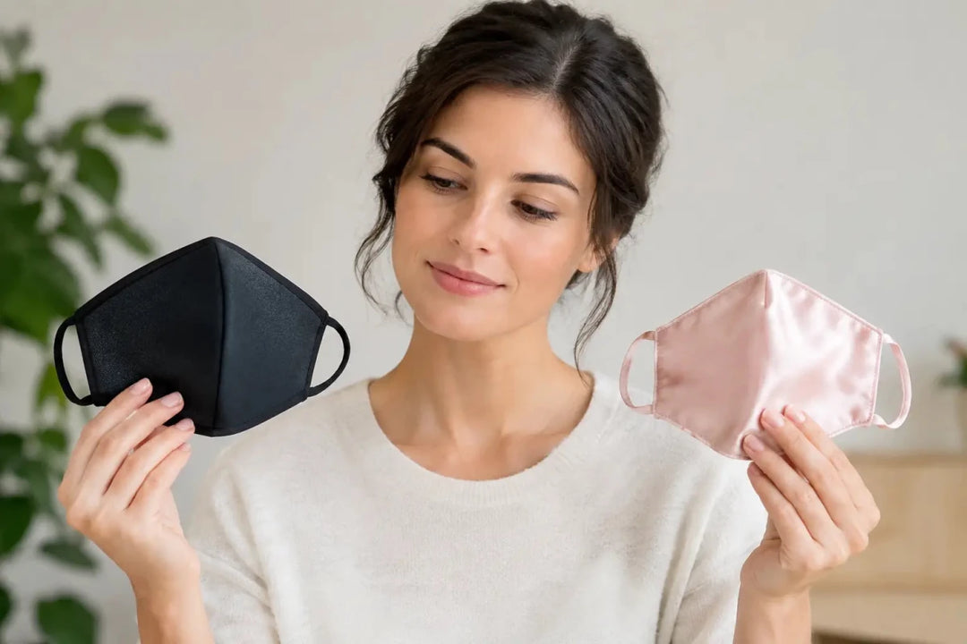 Masque lesté ou soie - which mask suits you? - BETTER SLEEP - Canada's Premium Weighted Blanket