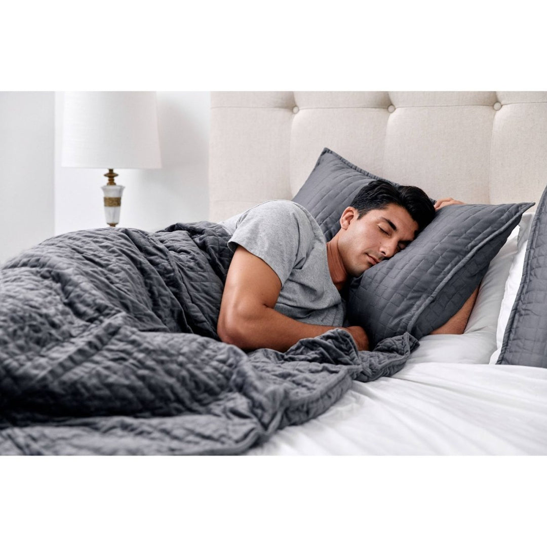 Unlock a Deeper, More Restorative Sleep with a 20 lb Weighted Blanket - BETTER SLEEP - Canada's Premium Weighted Blanket