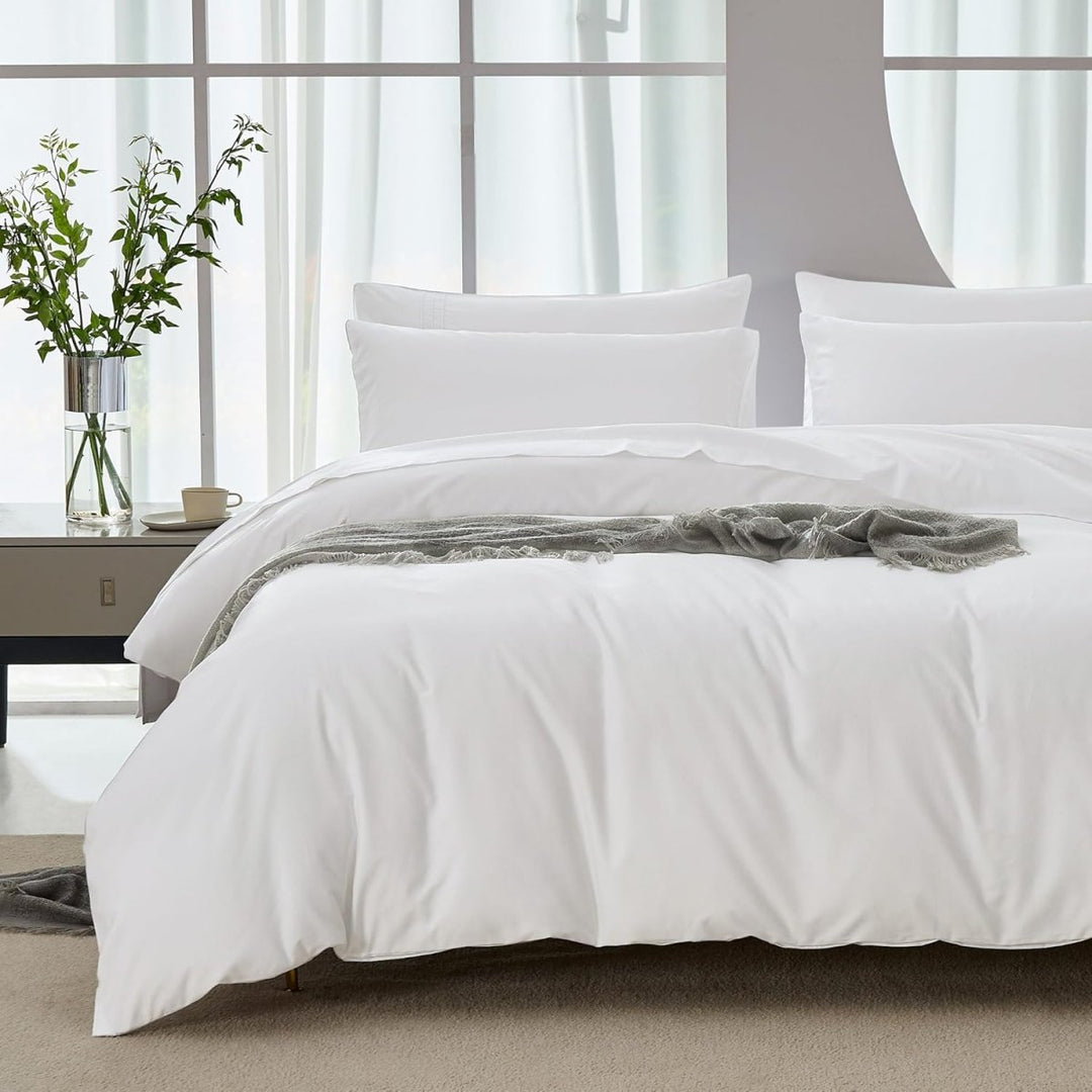 100% BAMBOO COOLING WEIGHTED BLANKET DUVET COVER - Twin 48x72 -Grey