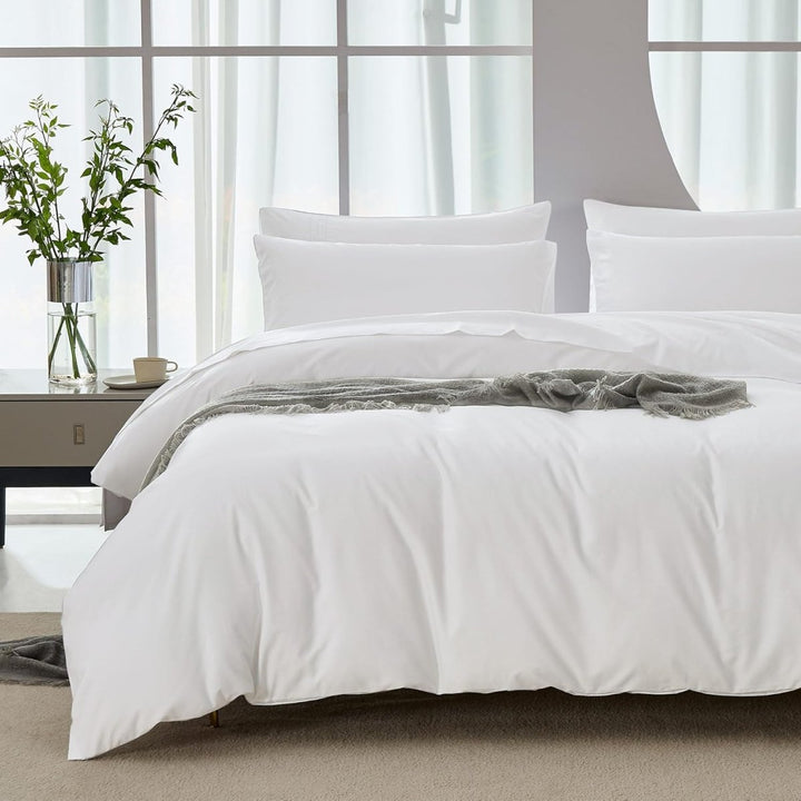 100% BAMBOO COOLING WEIGHTED BLANKET DUVET COVER - Twin 48x72 -Grey