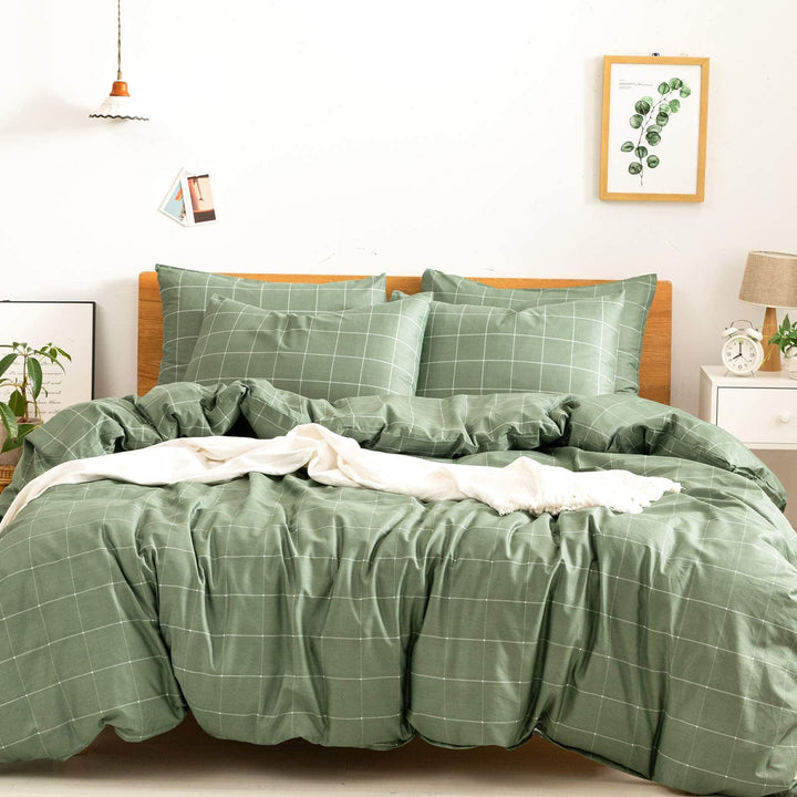 NEW! Cloud Stripe 100% Cotton Duvet Cover Set