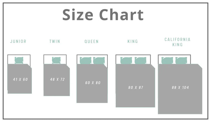 NEW! PREMIUM COZY SET FOR CHILLY SLEEPERS - White - Twin - 48'' x 72'' (12 lbs)
