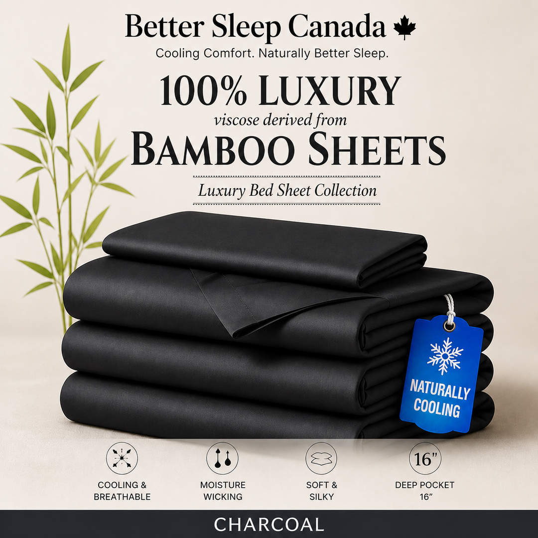 Better Sleep Cooling Bamboo Sheets – 100% Bamboo for Hot Sleepers