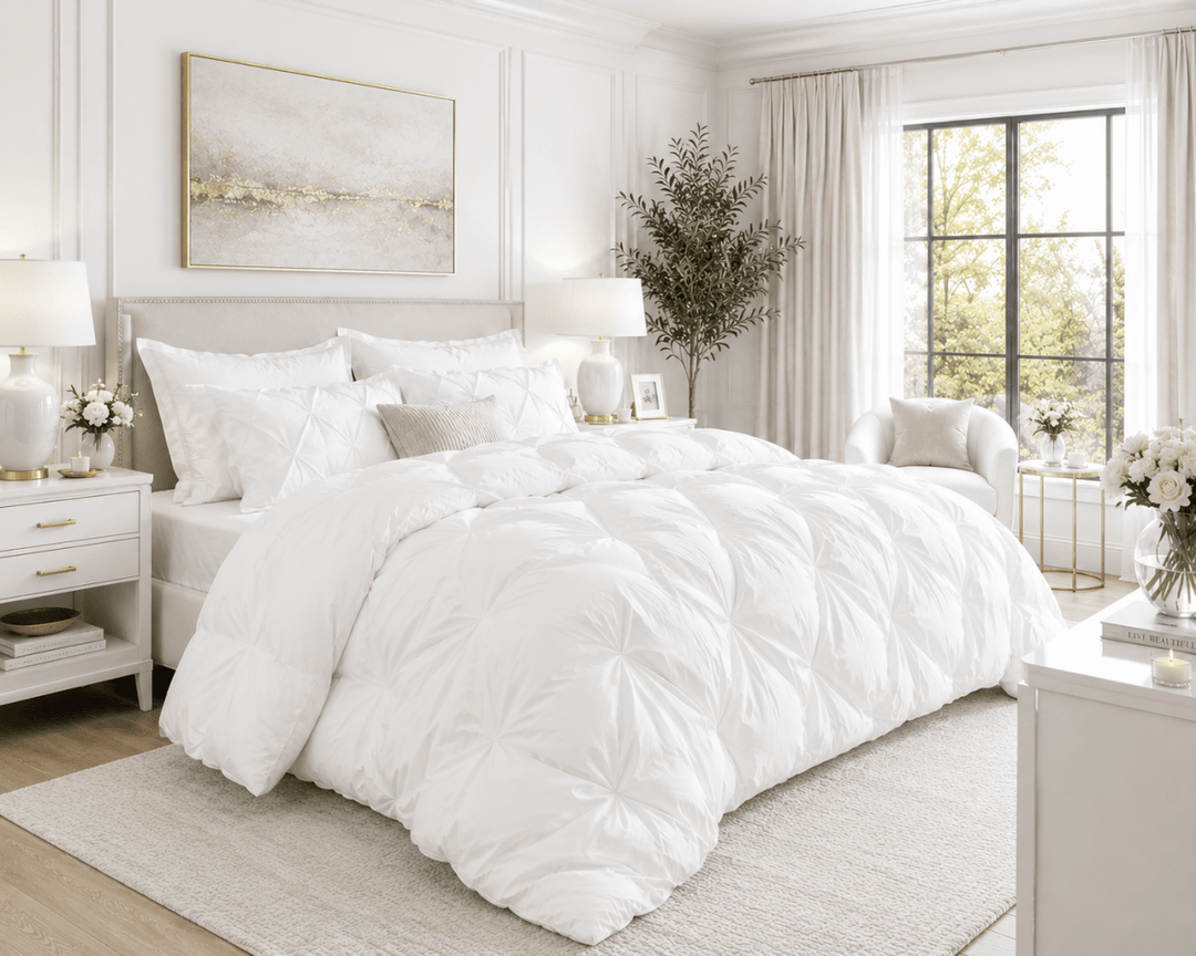 NEW! CloudHug™ Hybrid Weighted Blanket - Queen -White