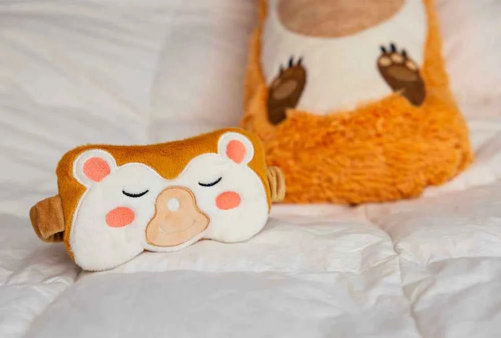 NEW! Manimo® Sleepies™ Sleep Mask – Calming Light - Blocking Mask for Kids - Paco the Hedgehog - 