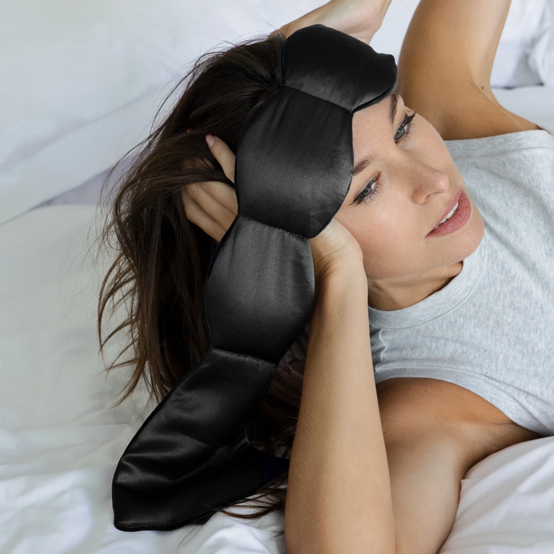 NEW ! NODPOD Mineralized Silk™ Sleep Mask - Black -