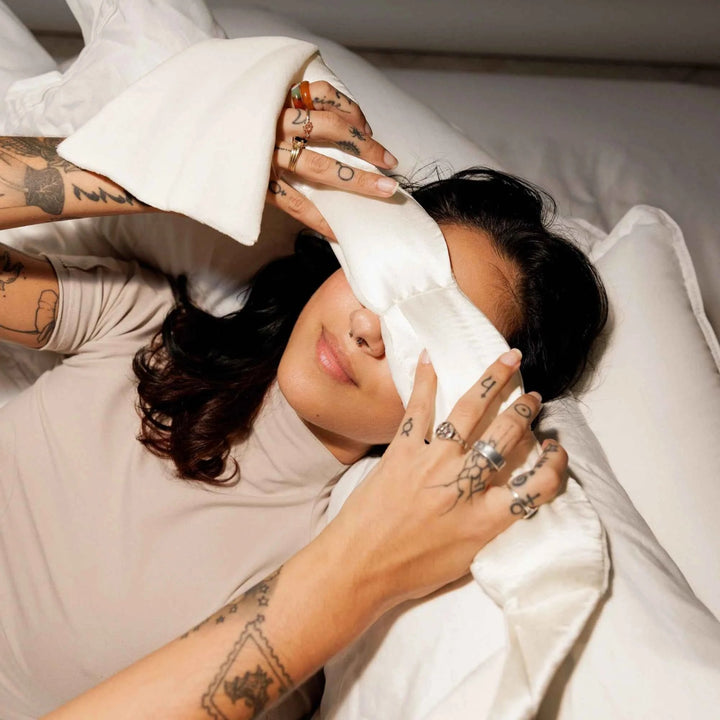 NEW ! NODPOD Mineralized Silk™ Sleep Mask - Willow - 