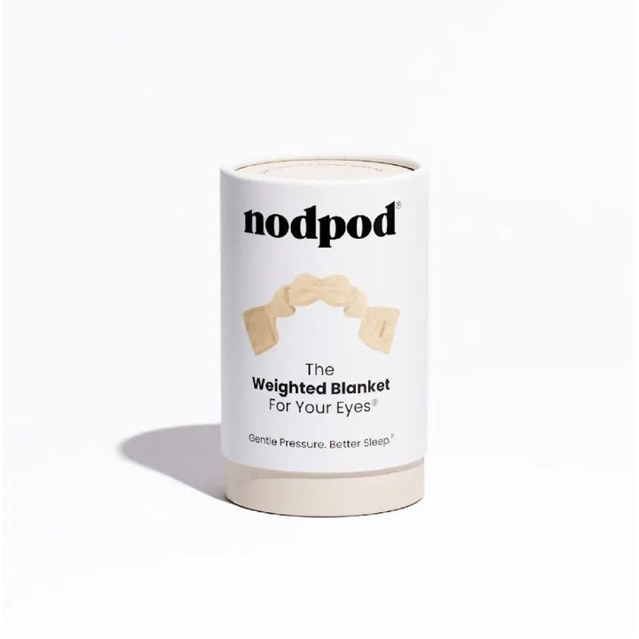 NODPOD® WEIGHTED SLEEP MASKS - New! Bone - 