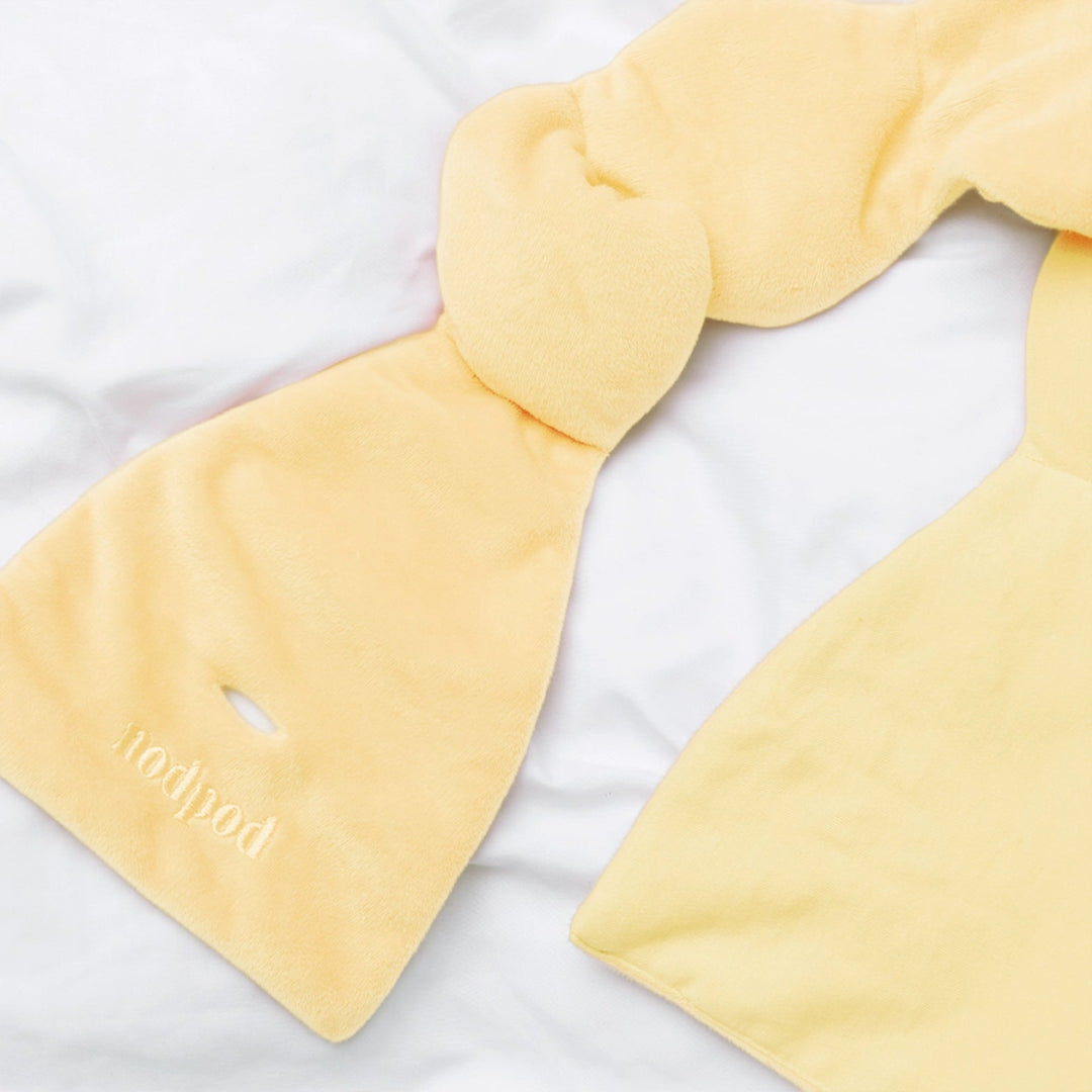 NODPOD® WEIGHTED SLEEP MASKS - New! Butter Yellow - 