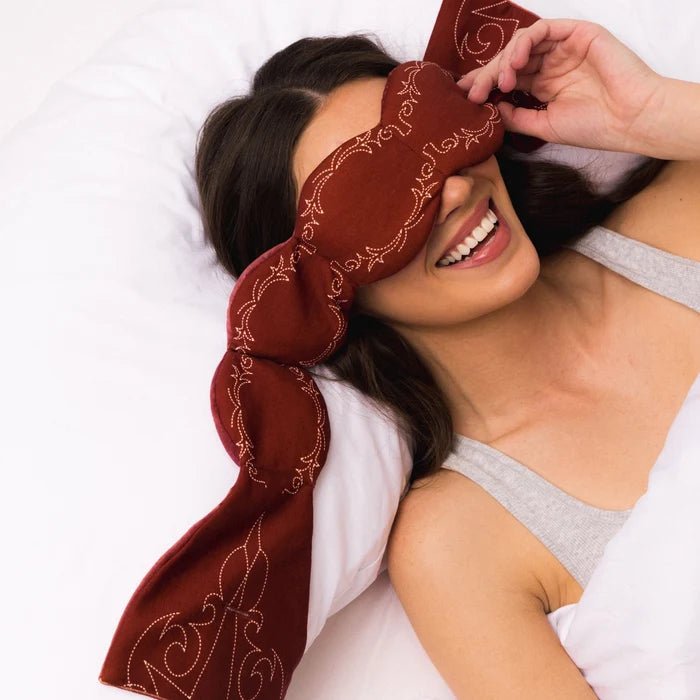 NODPOD® WEIGHTED SLEEP MASKS - New! Saddle Up - Out West Collection -