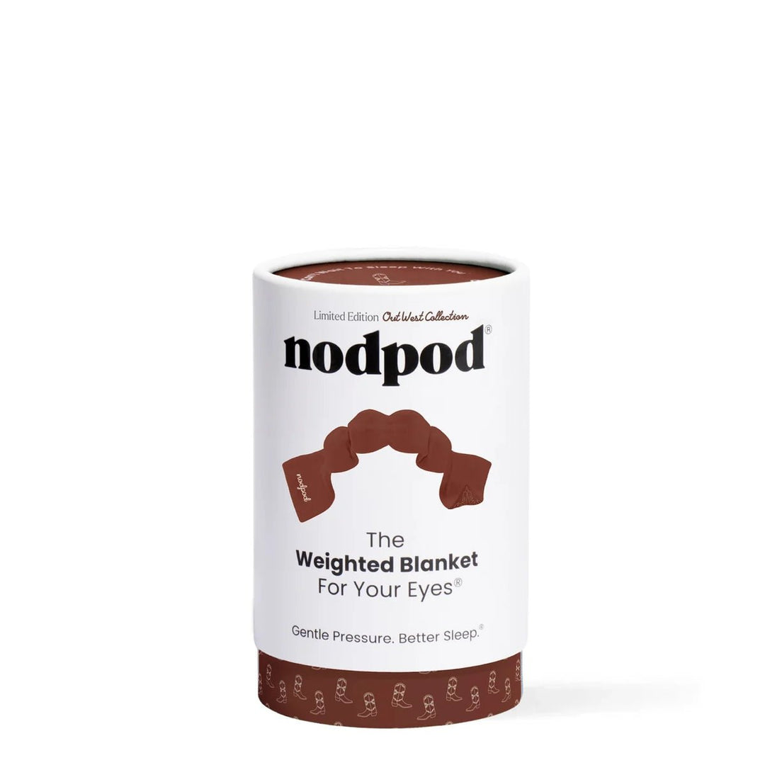 NODPOD® WEIGHTED SLEEP MASKS - New! Saddle Up - Out West Collection -