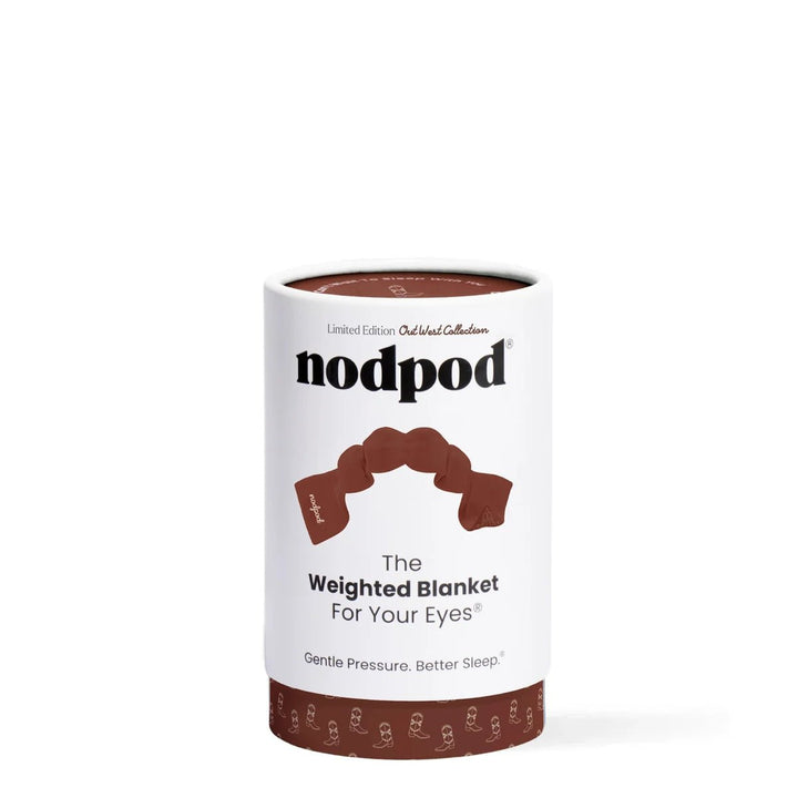 NODPOD® WEIGHTED SLEEP MASKS - New! Saddle Up - Out West Collection -