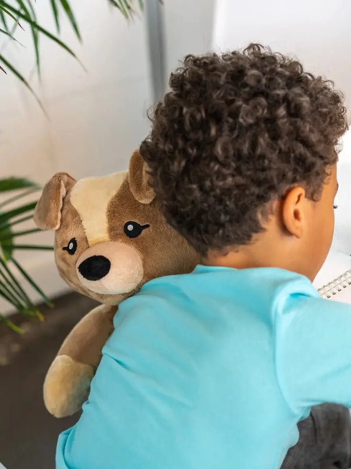 Hugimals™ Weighted Stuffed Animal - Calming weighted hugs for kids, teens and adults - Emory The Elephant -