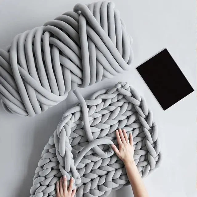 KNIT COUVERTURE LESTÉE APAISANTE - rafraîchissante Couverture lestée apaisante made from Organic coton - 42x72 15 lbs ou 60x80 20 lbs - Plusieurs couleurs disponibles - BLANC -42'' x 72''15 lbs