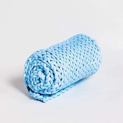 BETTER SLEEP COUVERTURE LESTÉE APAISANTE - Spa Blue (Light Blue) -42'' x 72''15 lbs