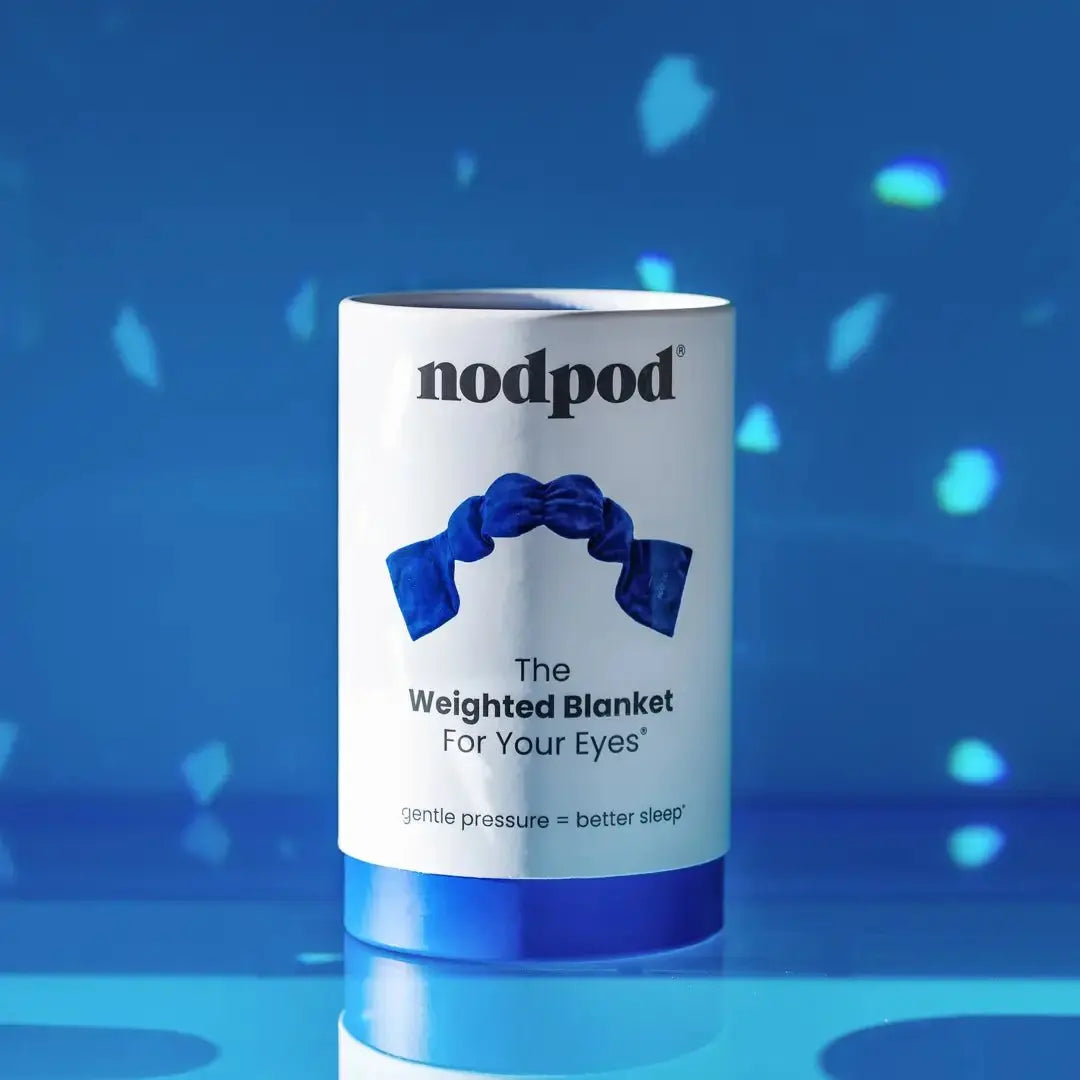 Nouveau ! NODPOD® - Masques de sommeil lestés - The Couverture lestée apaisante for Your Eyes® - Flamingo Pink -