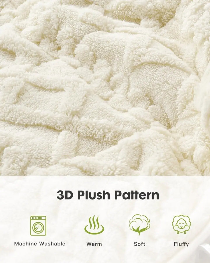SHERPA COUVERTURE LESTÉE APAISANTE - Nouveau ! - 48'' x 72'' - Gris foncé