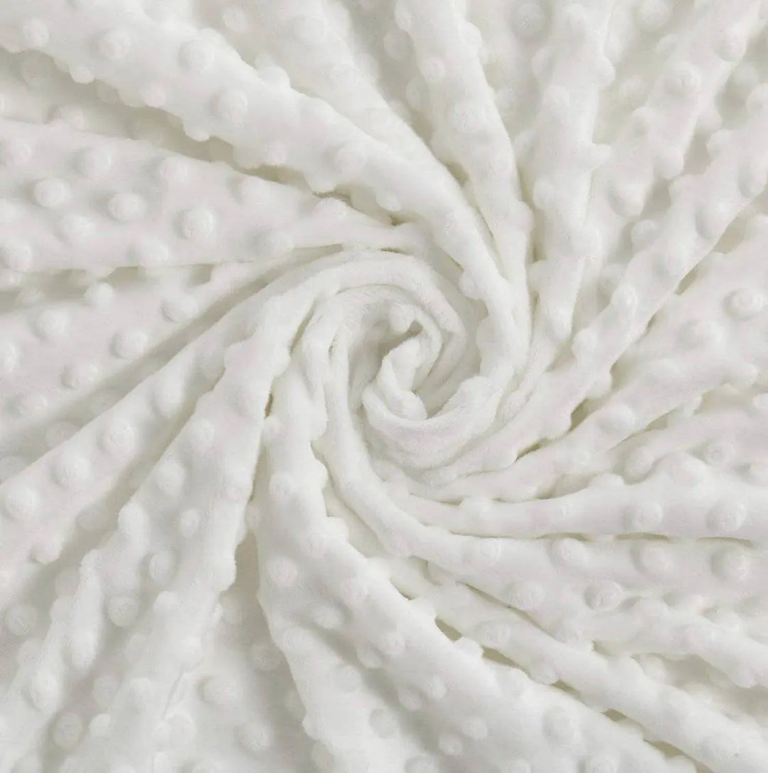 NEW! Ultimate Premium Weighted Blanket Bundle + Cooling Bamboo Cover - White -Twin - 48'' x 72'' (15 lbs)