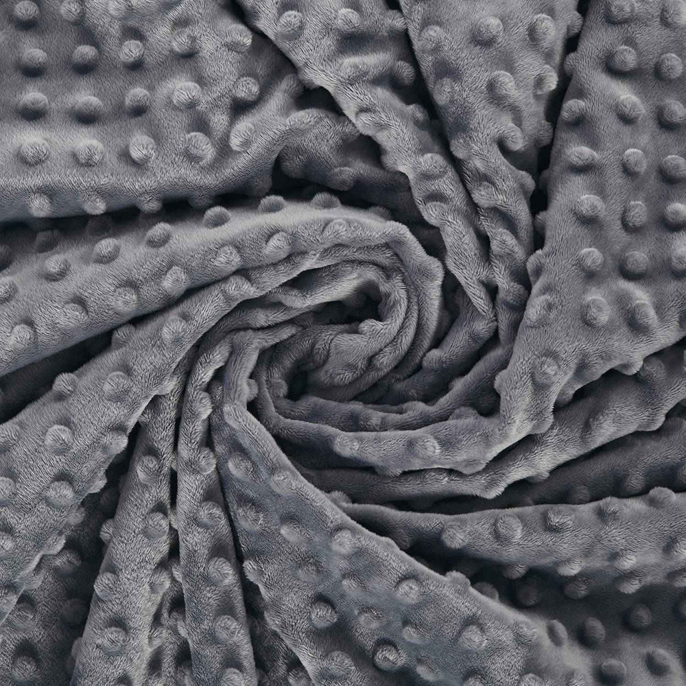 WARM | ORIGINAL MINKY DOTS COVER FOR WEIGHTED BLANKETS