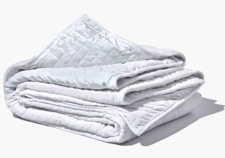 WARM Ultra-Soft Microfiber Cover for Weighted Blanket - White - BETTER SLEEP - Canada's Premium Weighted Blanket