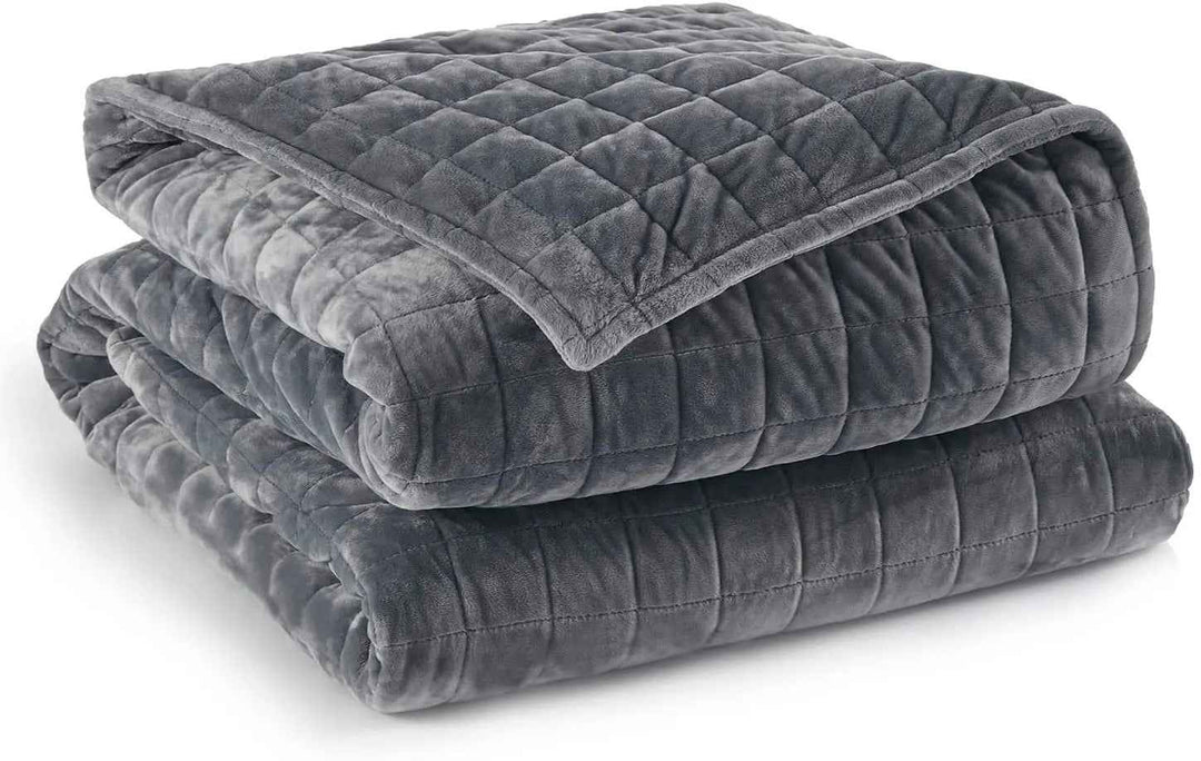 WARM Ultra-Soft Microfiber Cover for Weighted Blanket - White - BETTER SLEEP - Canada's Premium Weighted Blanket