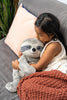 Hugimals™ Weighted Stuffed Animal - Calming weighted hugs for kids, teens and adults - Sam The Sloth -