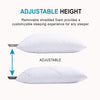 Nappler Luxury Adjustable Shredded Memory Foam Pillow (Queen) - 1 x Queen -