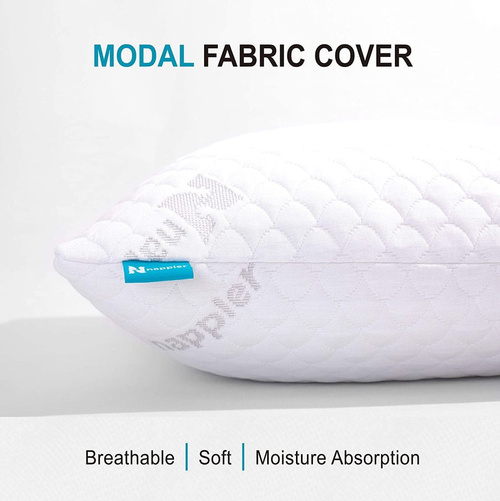 Pillowcase #1 Canada: Nappler Luxury Adjustable Shredded Memory Foam ...