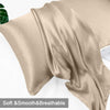 NEW! Better Sleep Silk Pillowcase - Get Younger While You Sleep! - Queen (20''x30'') X 1 -Apricot