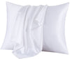 NEW! Better Sleep Silk Pillowcase - Get Younger While You Sleep! - Queen (20''x30'') X 1 -Red Wine